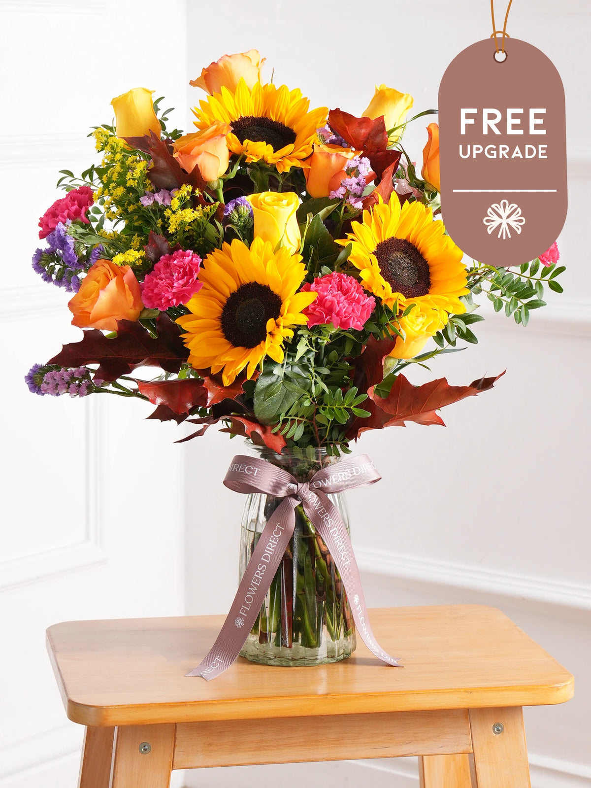 Autumn Charm Vase Free Upgrade