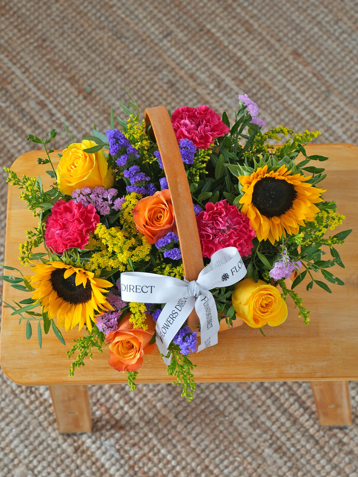 Sympathy Colour Burst Basket
