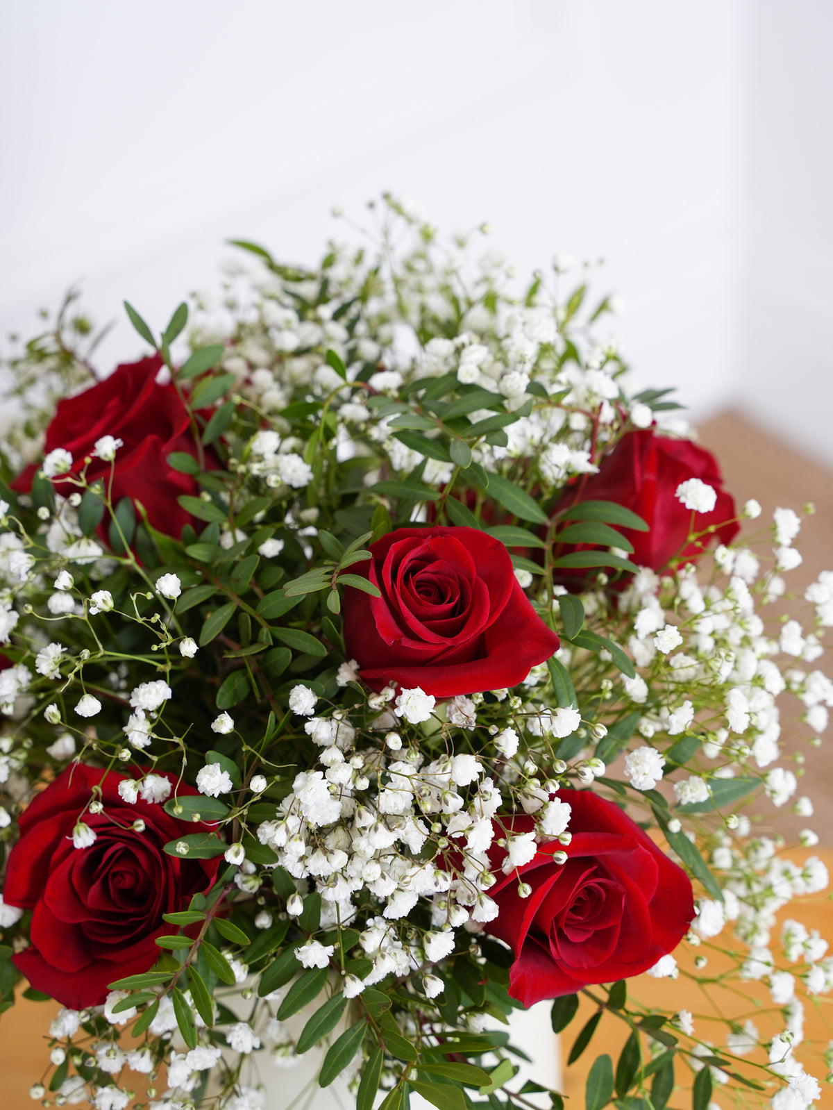 Red Roses Hatbox