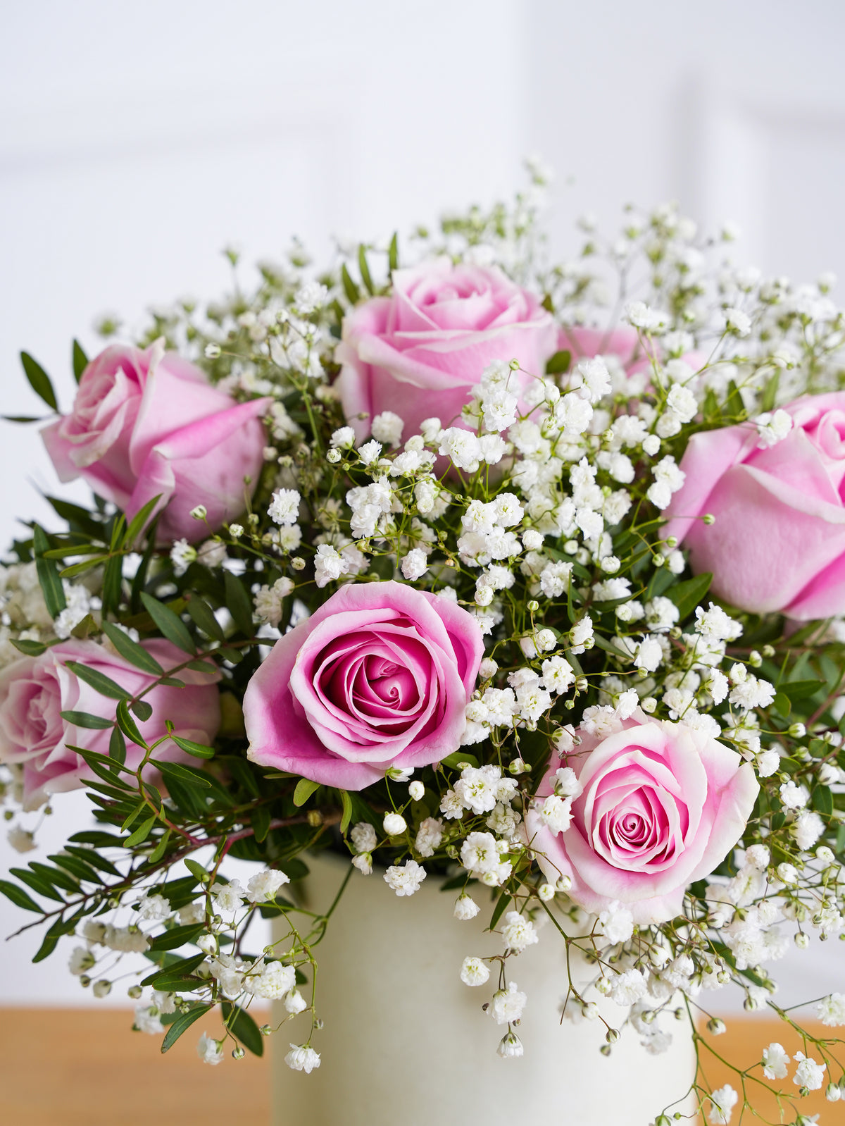 Pink Roses Hatbox