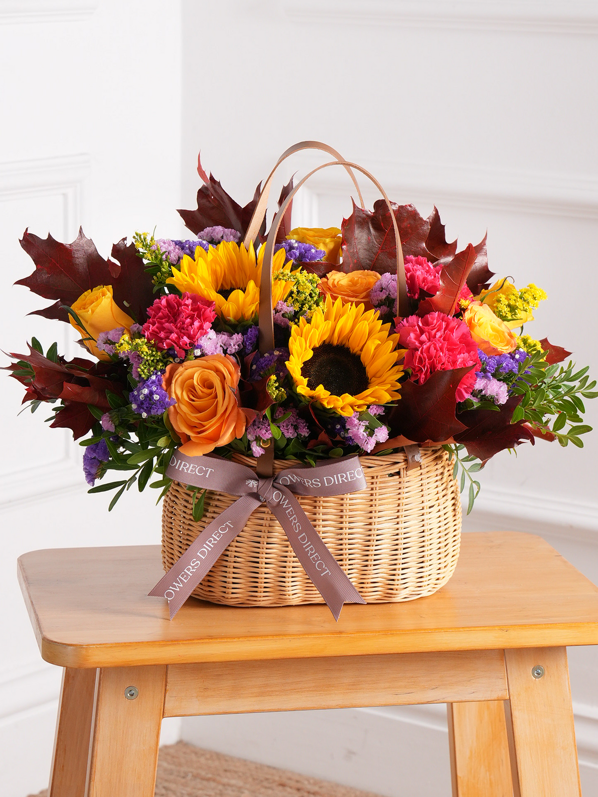 Sympathy Autumn Charm Basket