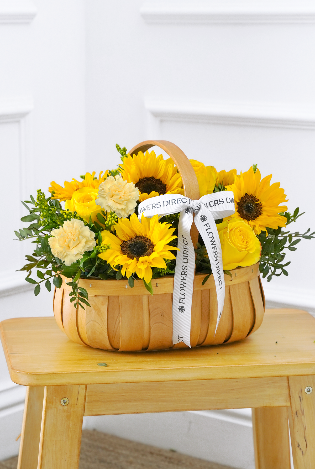 Sunflower Basket