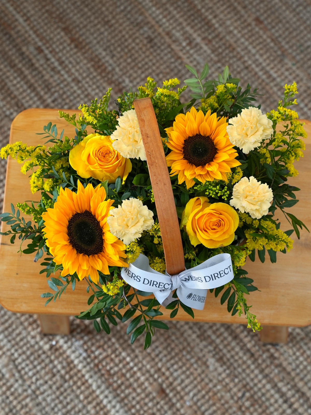 Sunflower Basket