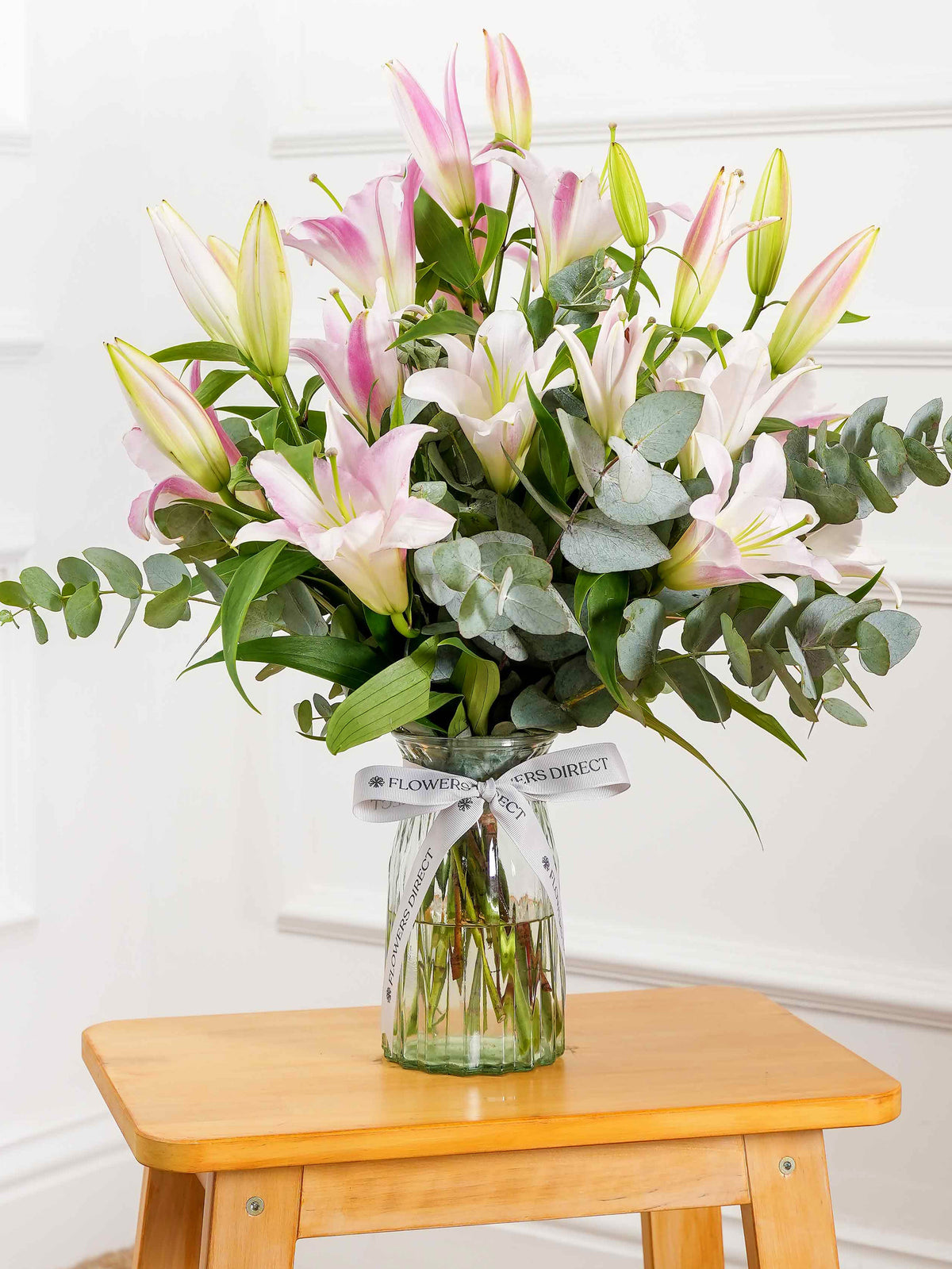 Mother&#39;s Day Pink Lily - Vase