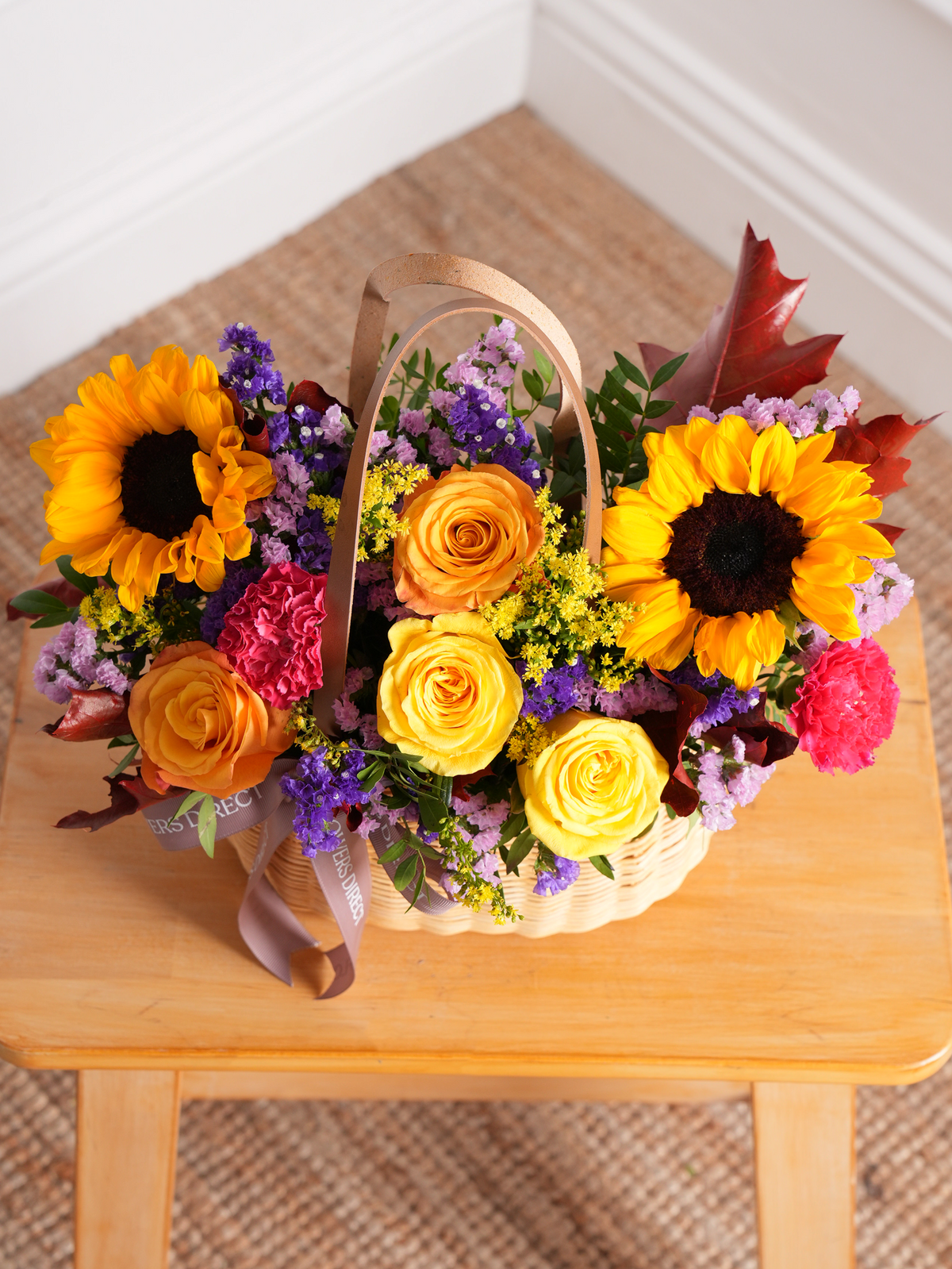 Sympathy Autumn Charm Basket