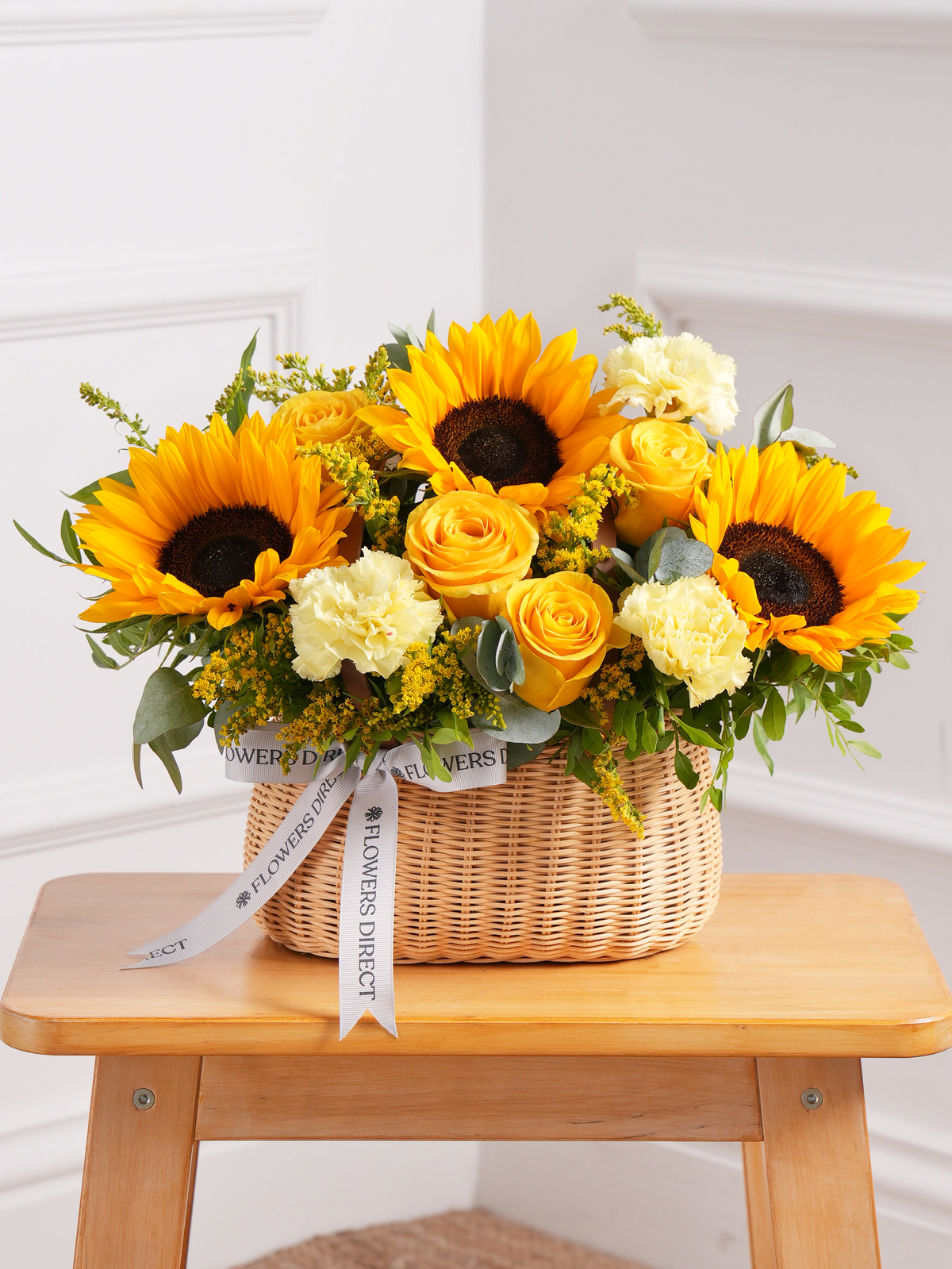 Sunflower Basket