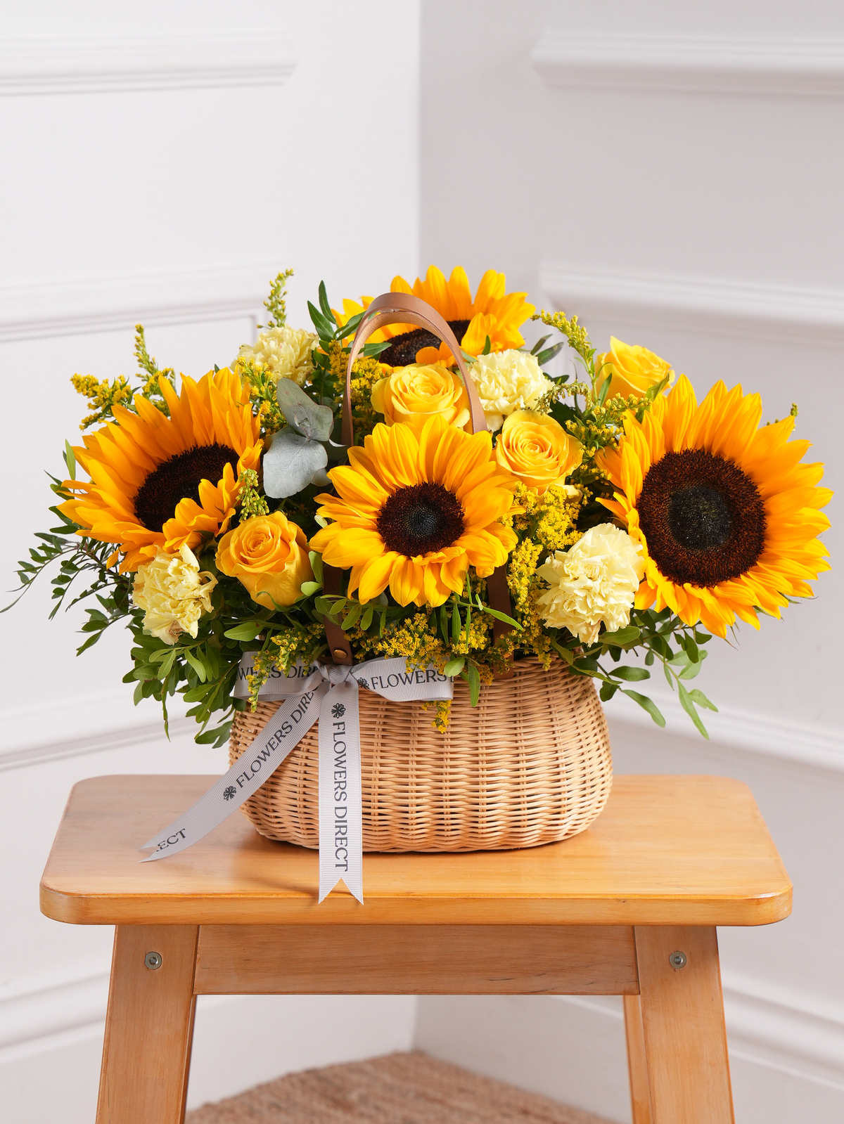 Sunflower Basket