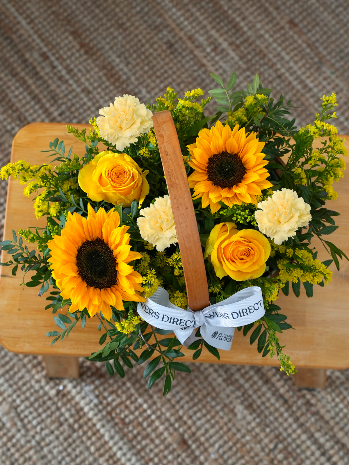 Sunflower Basket