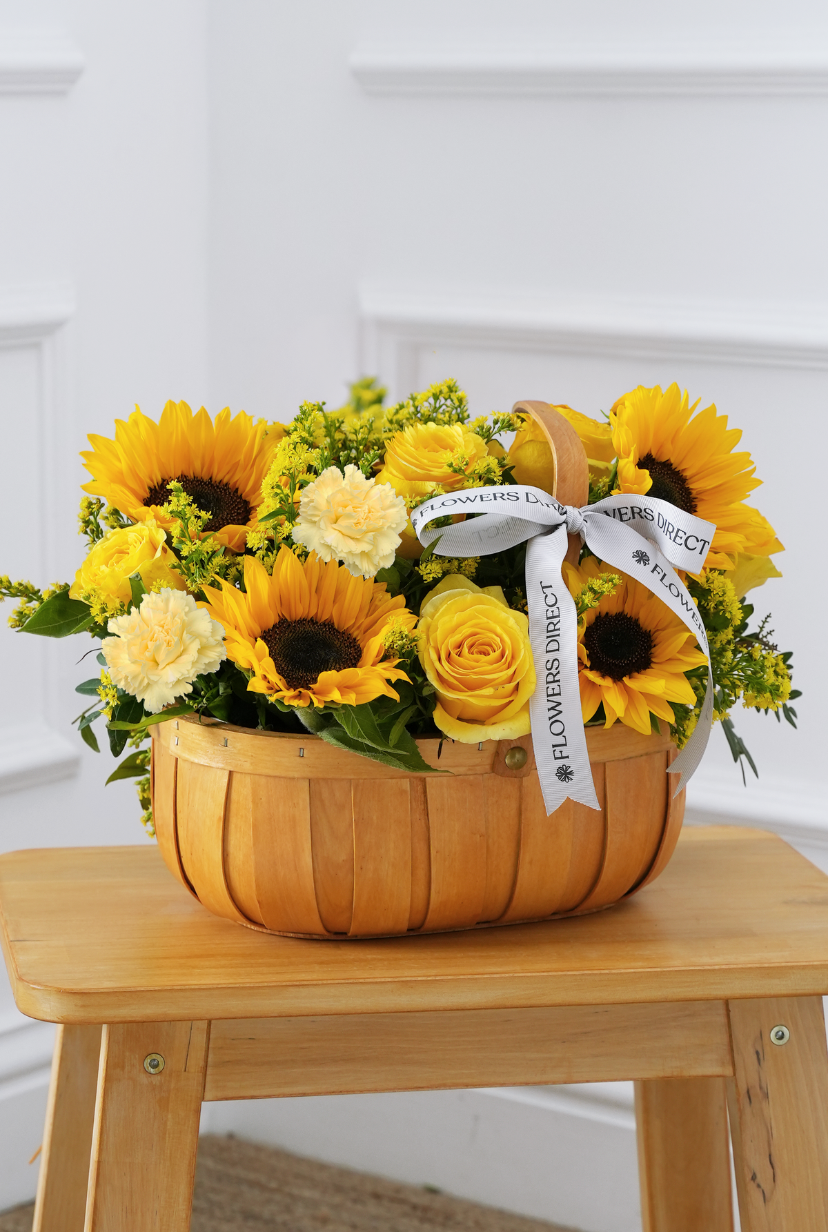 Sunflower Basket