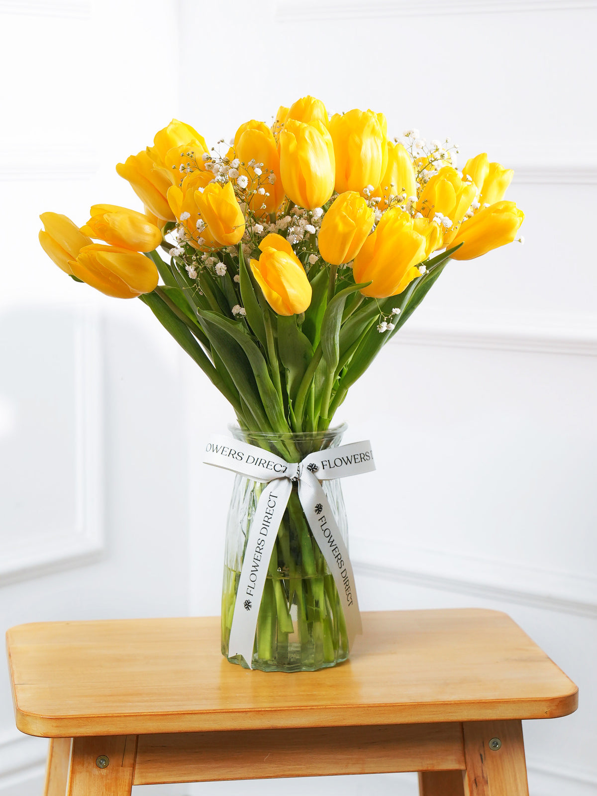 Yellow Tulips - Vase