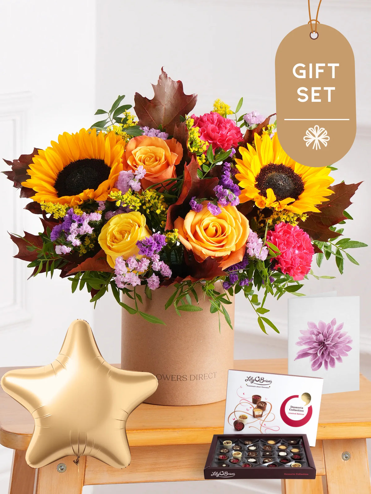 Autumn Charm Hatbox Gift Set
