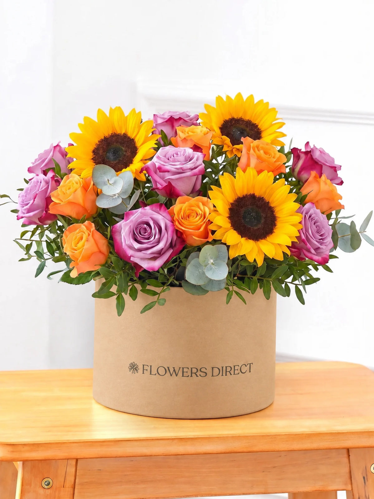 Sunflower Hatbox