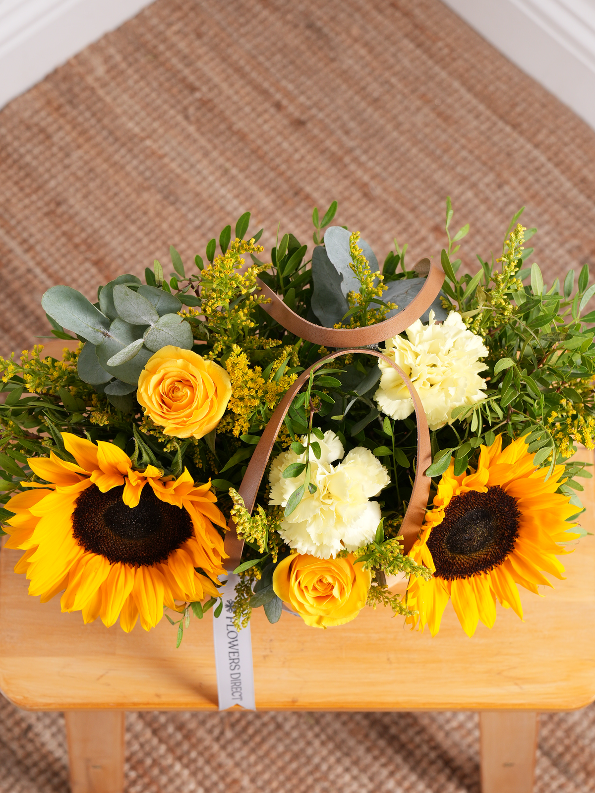 Sunflower Basket Gift Set