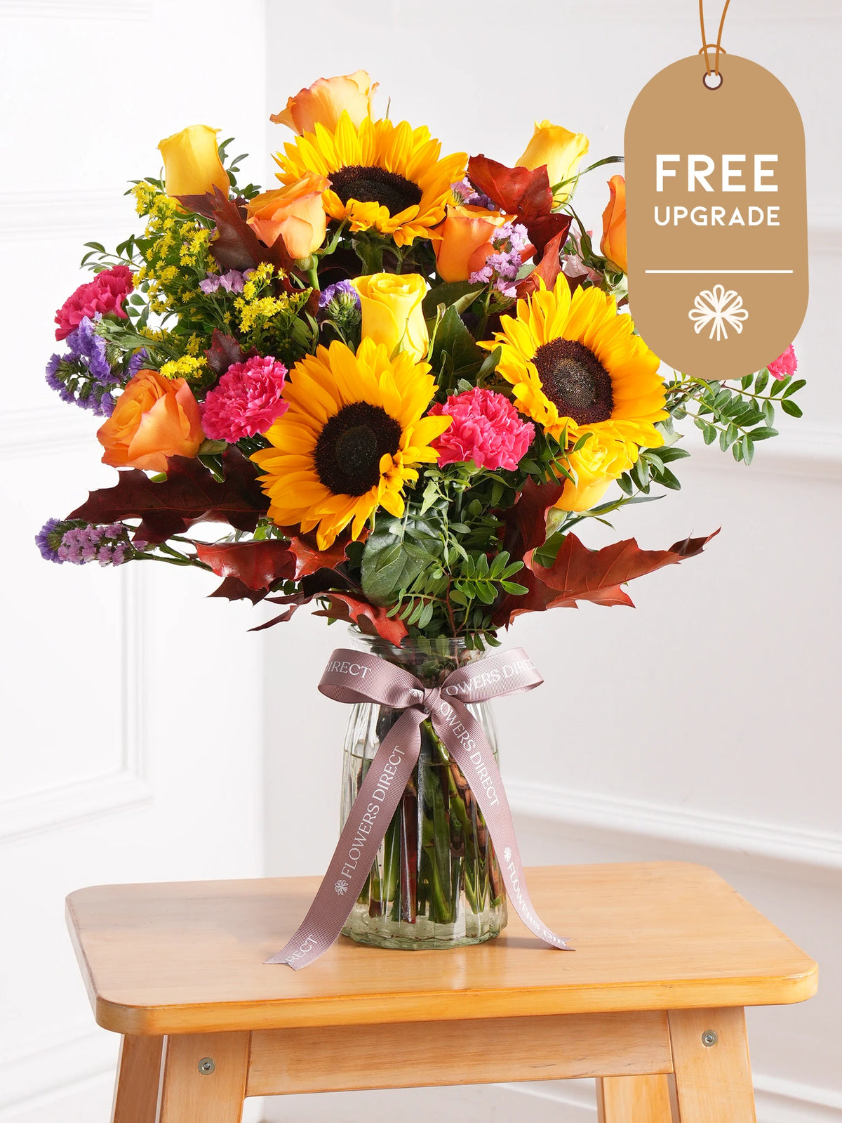 Autumn Charm Vase Free Upgrade