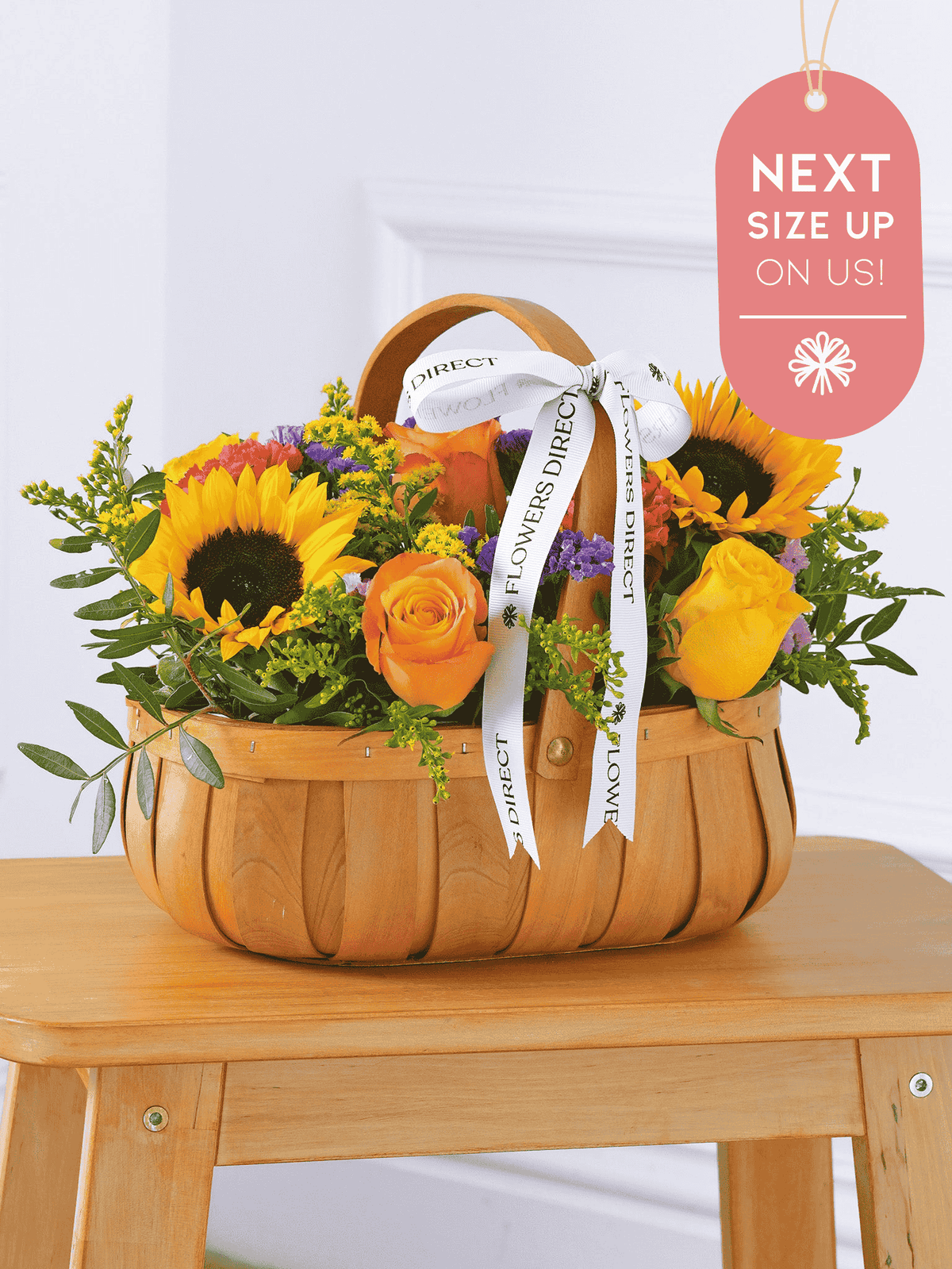 Mother's Day Colour Burst Basket Next Size Up - On us!