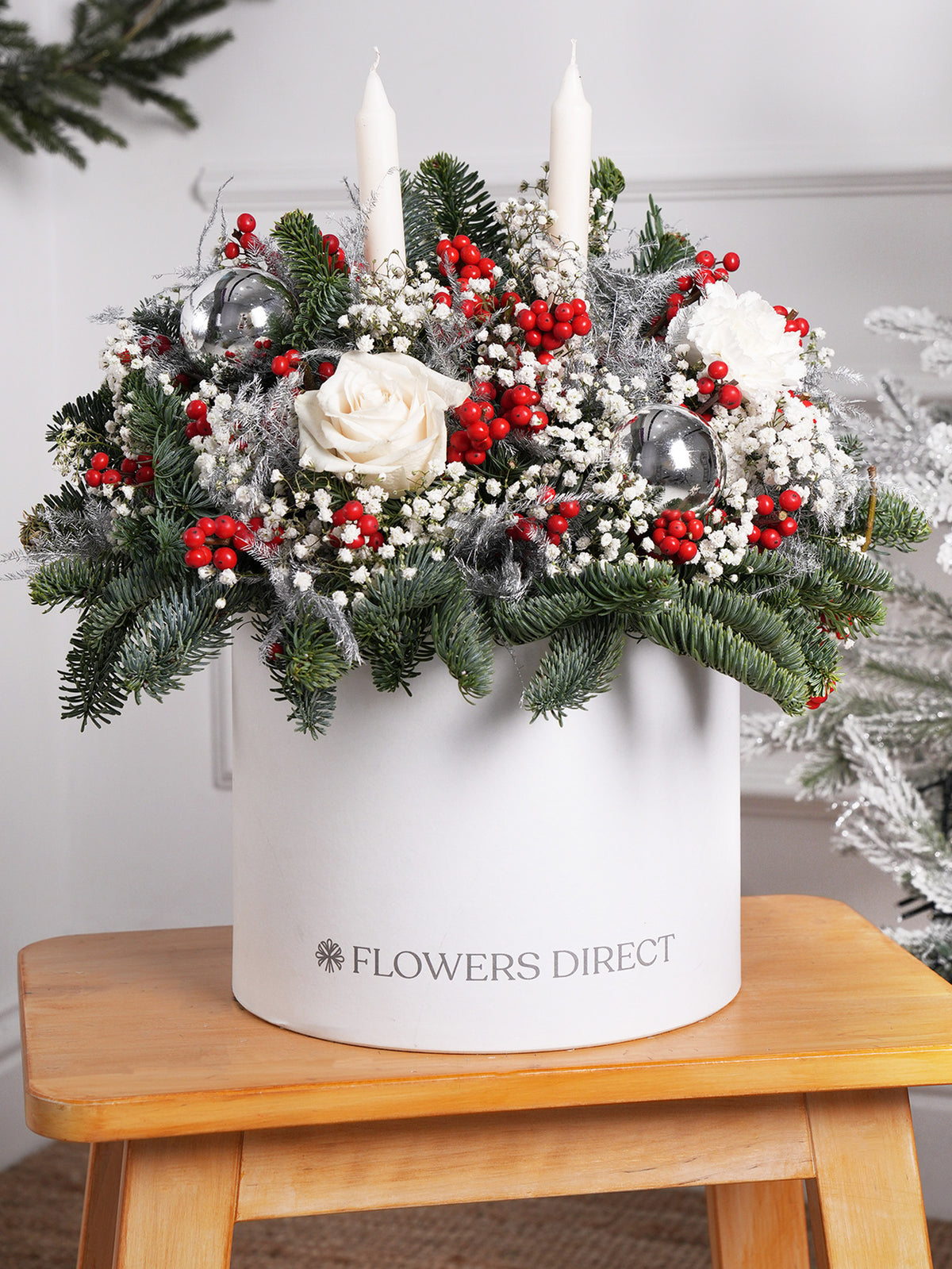 Pure Bliss Christmas Splendor Hatbox