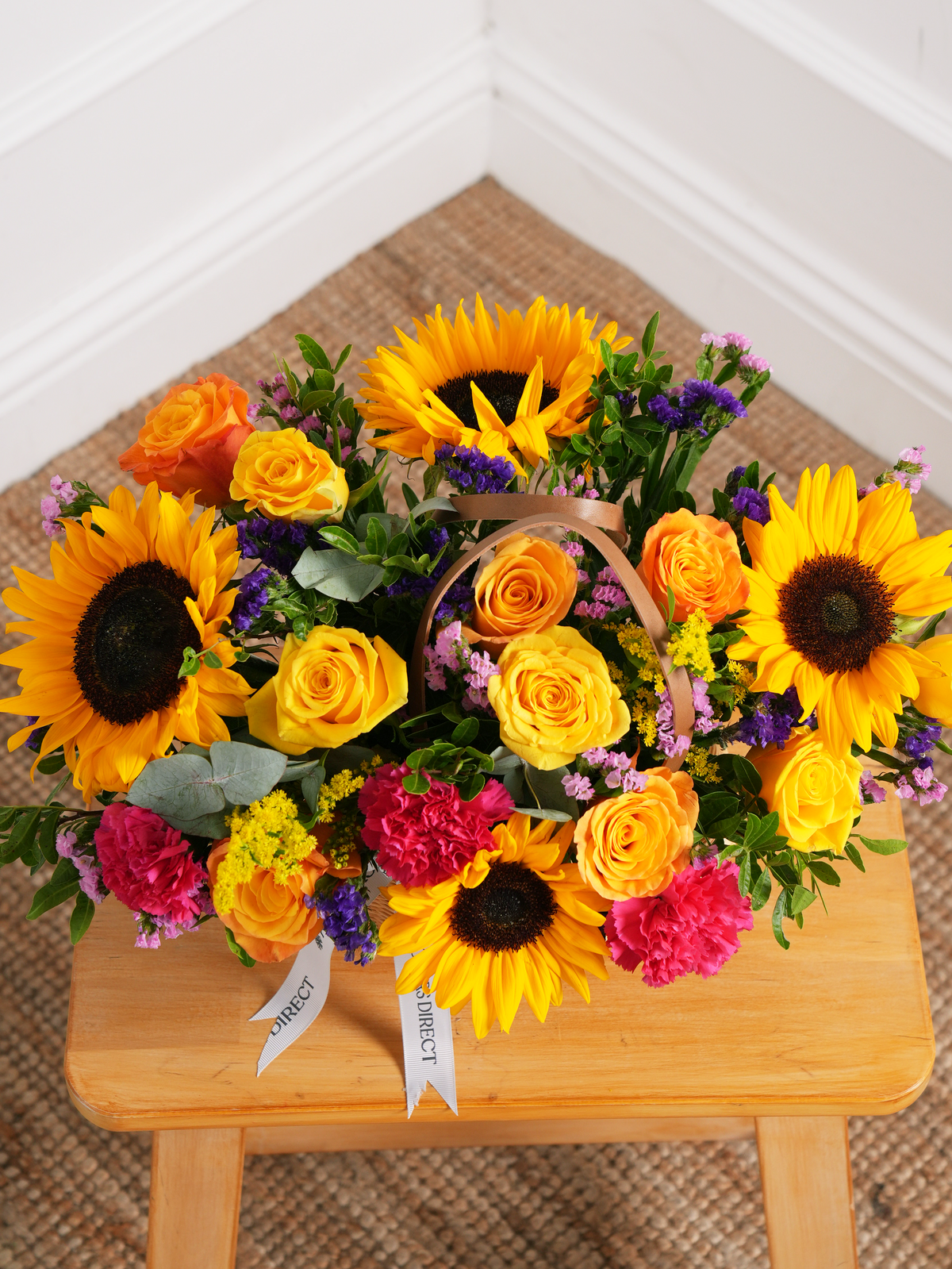 Colour Burst Basket 2 Pcs Chocs included!