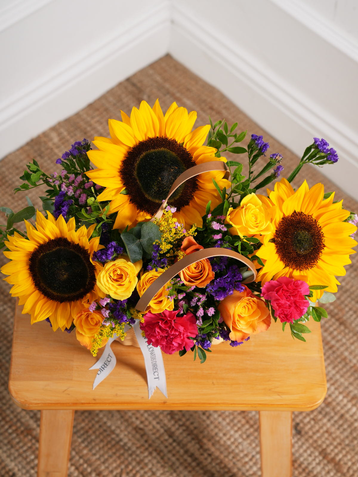 Colour Burst Basket 2 Pcs Chocs included!
