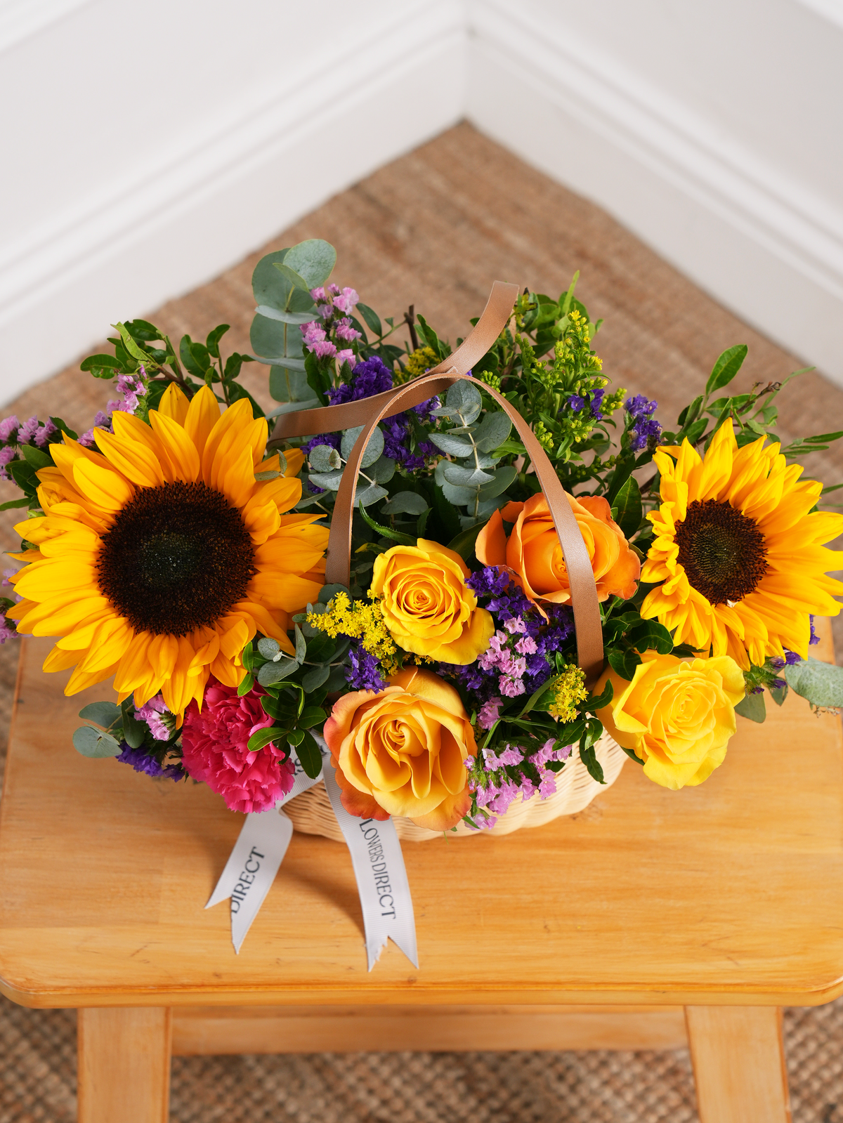 Colour Burst Basket 2 Pcs Chocs included!