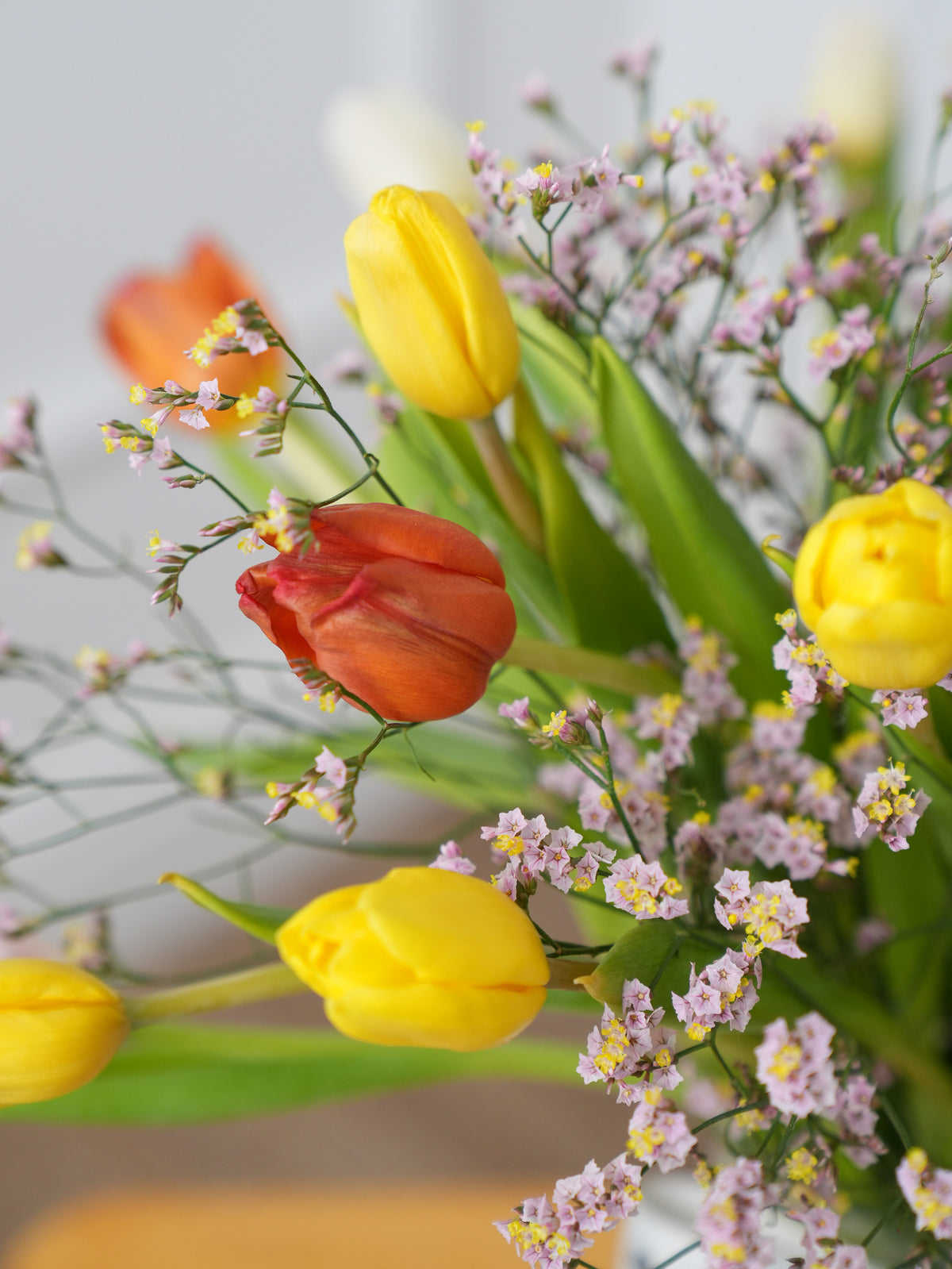 Colourful Tulips - Vase