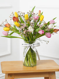 Medley Tulips - Vase
