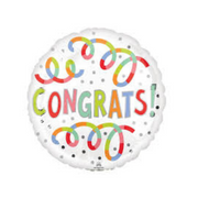 Congratulations Balloon – Congratulations Balloon may vary design Note: Only available for delivery when added to flower order.