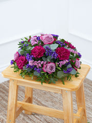 Purple Majesty Posy – The Purple Majesty Posy is a heartfelt sympathy gift composed of a stunning combination...