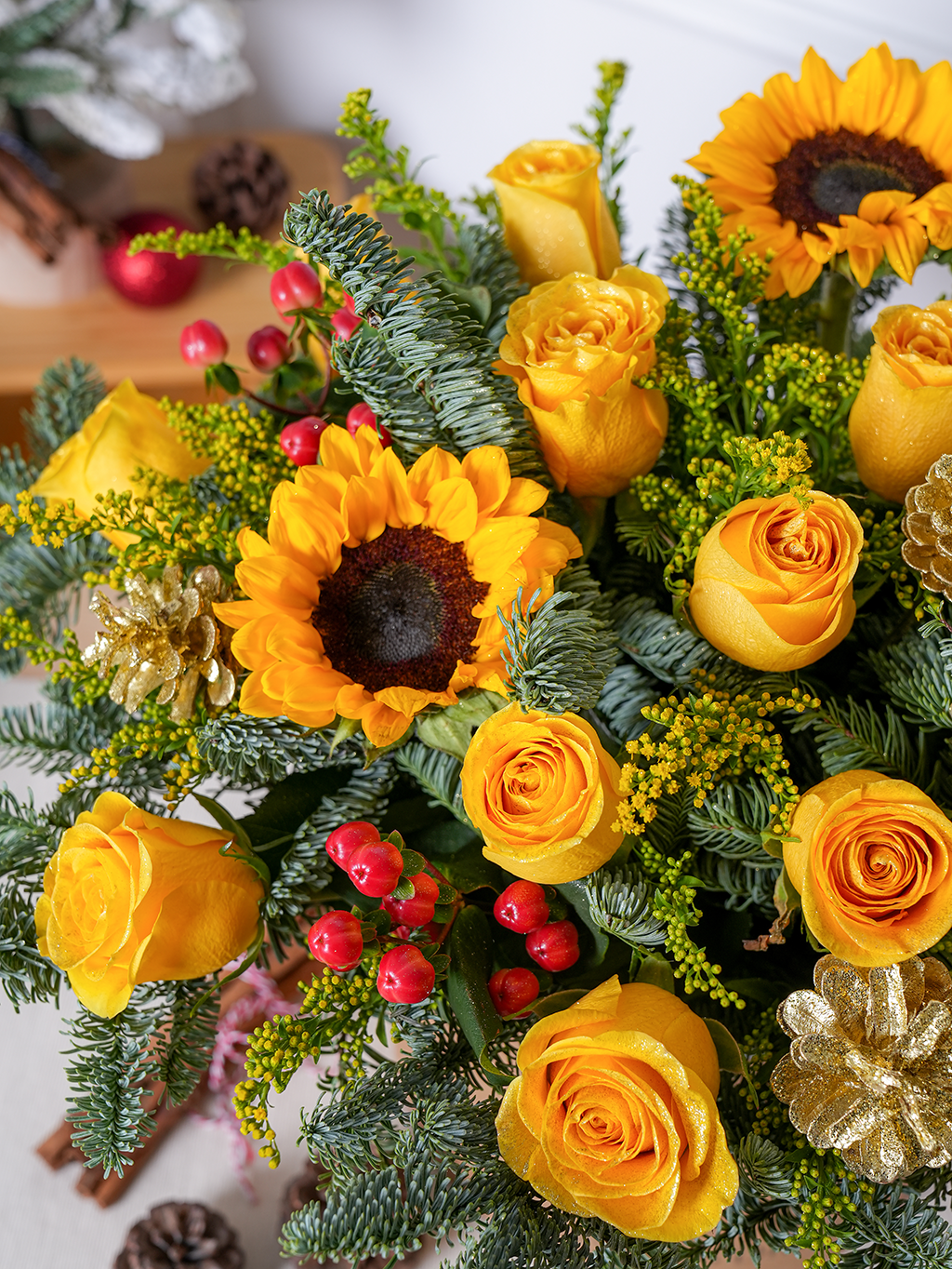 Christmas Gold - Hatbox