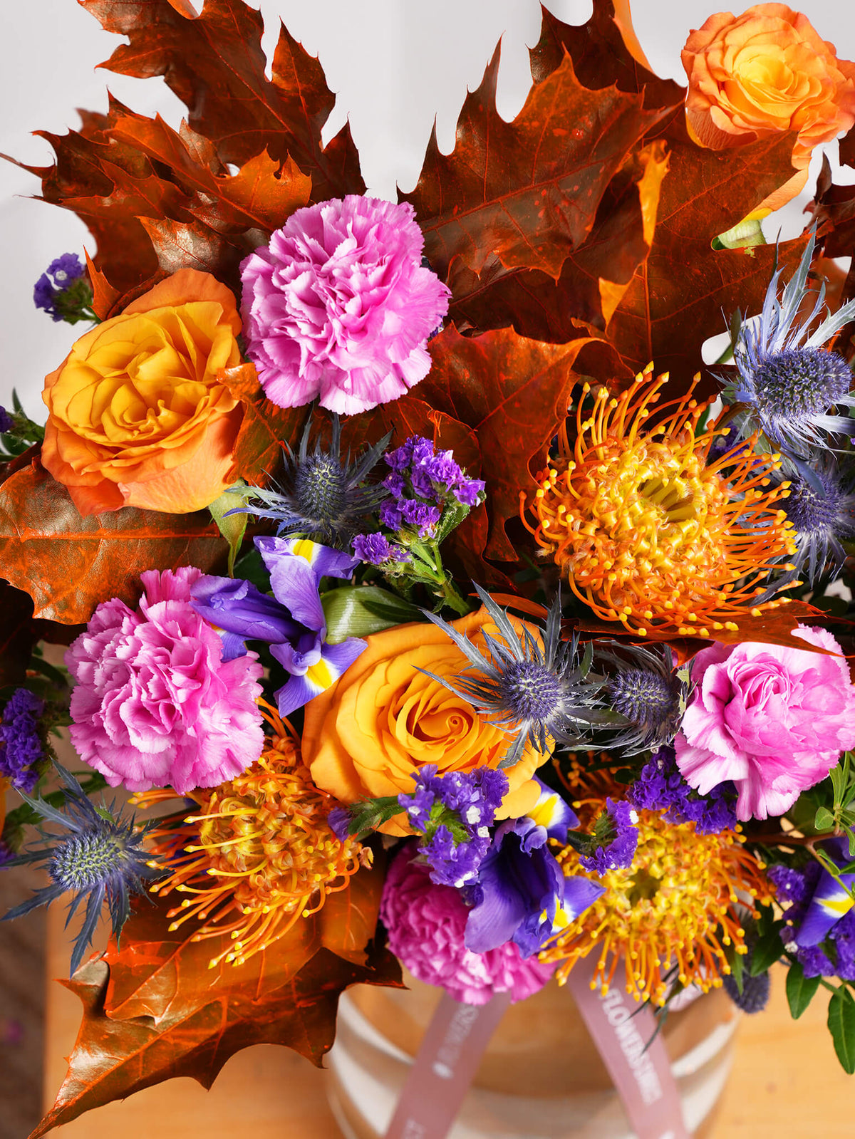 Crisp Meadow Grand in a vase