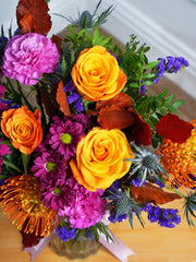 Crisp Meadow - Vase – Bring the season’s beauty home with the Crisp Meadow Vase, an affordable arrangement of...
