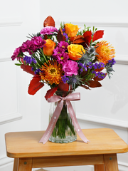 Crisp Meadow - Vase – Bring the season’s beauty home with the Crisp Meadow Vase, an affordable arrangement of...
