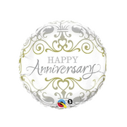 Happy Anniversary Balloon – Happy Anniversary Balloon may vary design Note: Only available for delivery when added to flower...