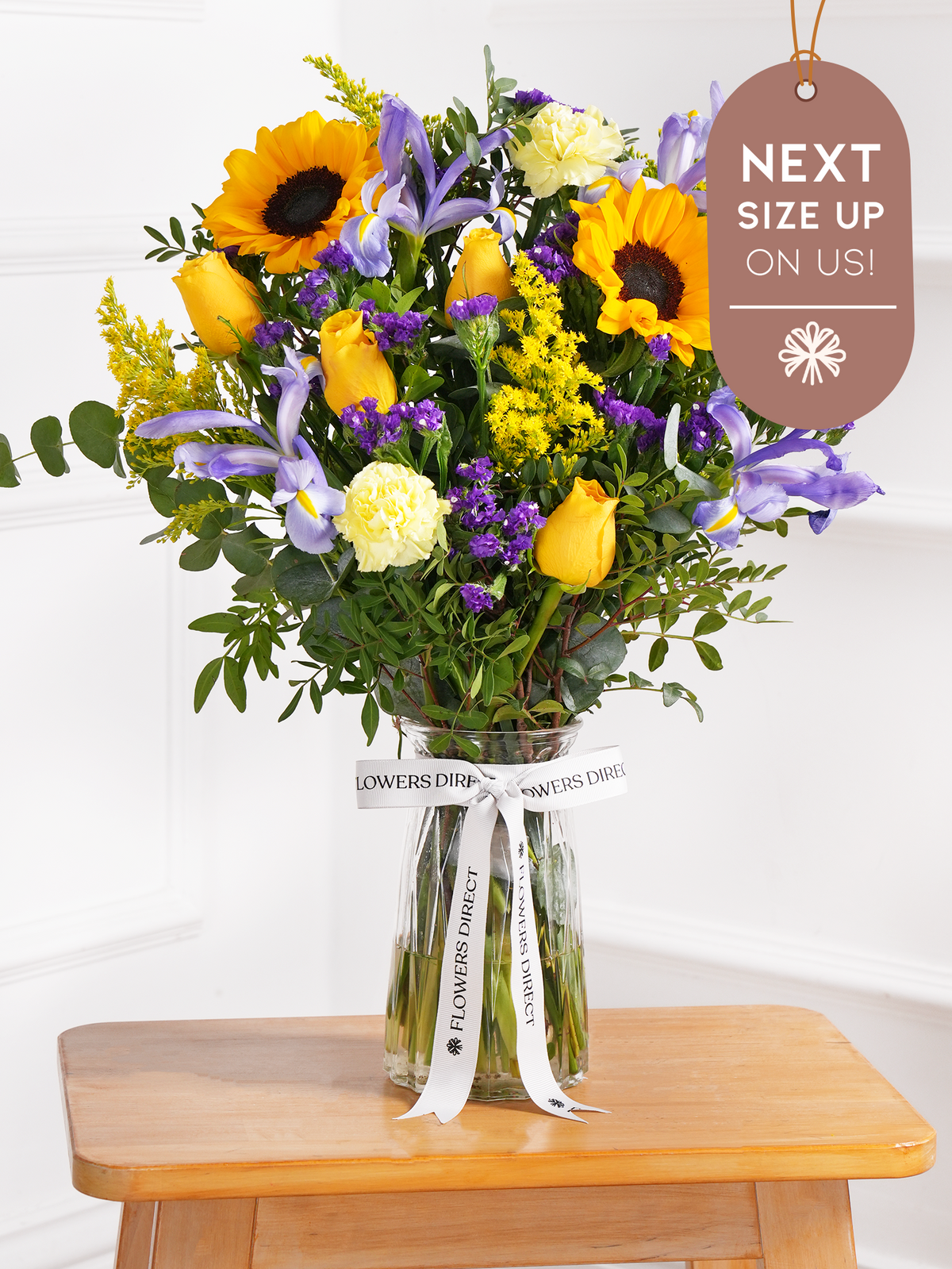 Iris Bliss Vase Next Size Up – On Us!