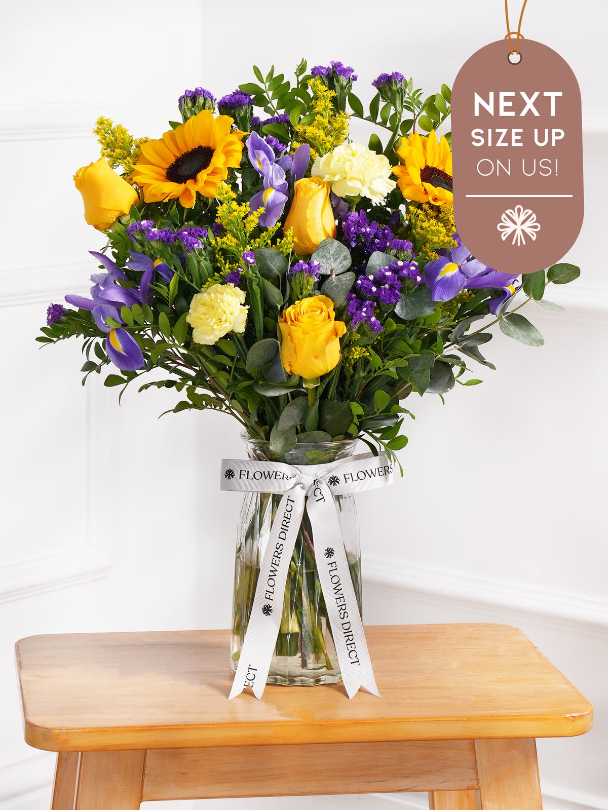 Iris Bliss Vase Next Size Up – On Us!