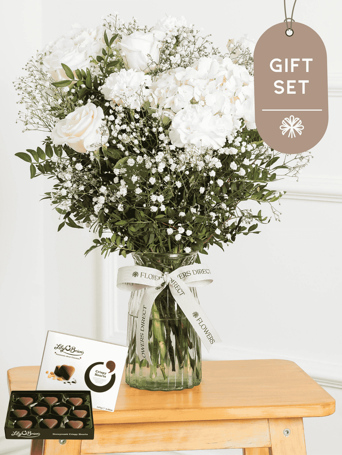 Mother's Day Pure Bliss - Vase Gift Set