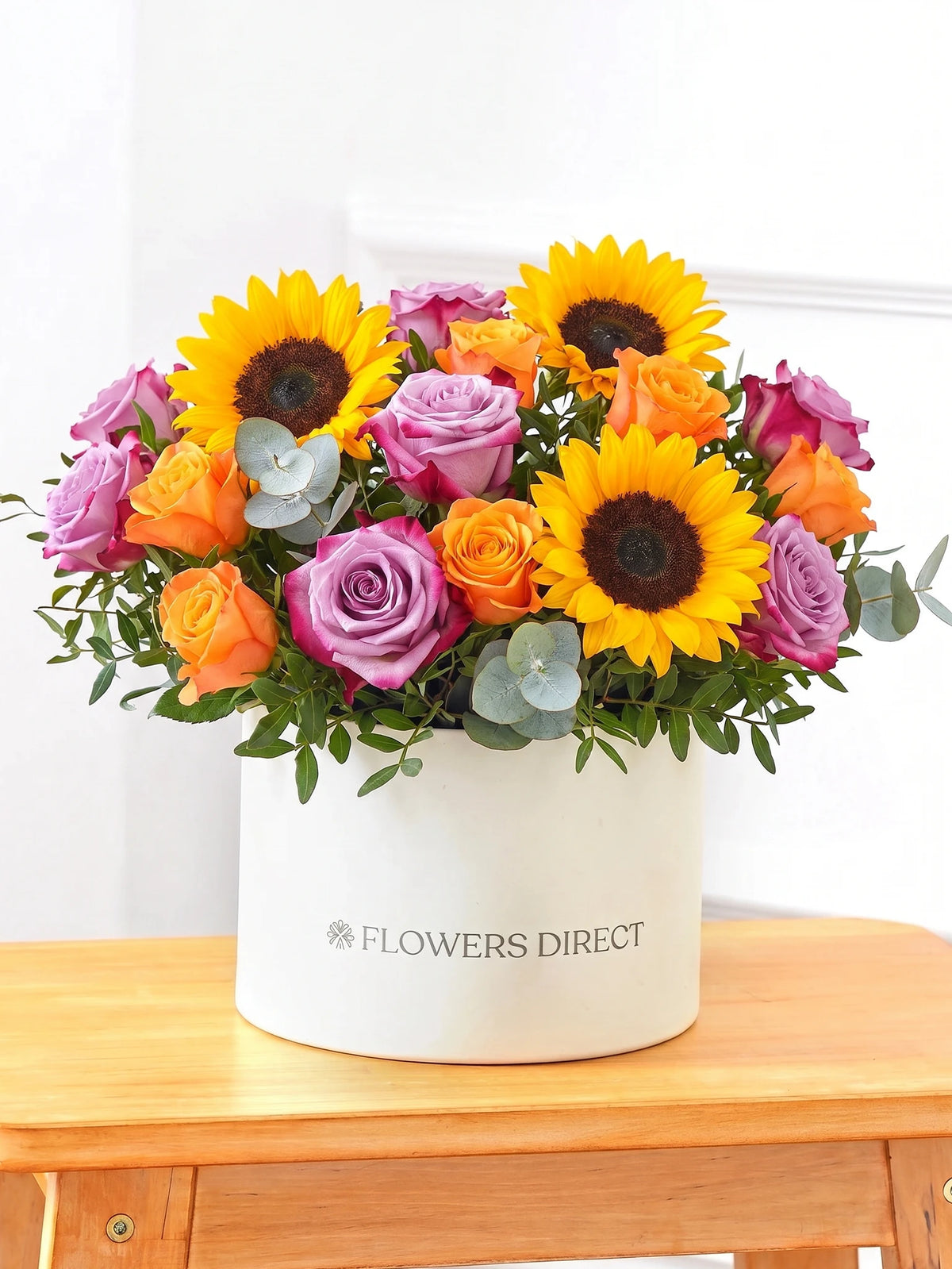 Sunflower Hatbox