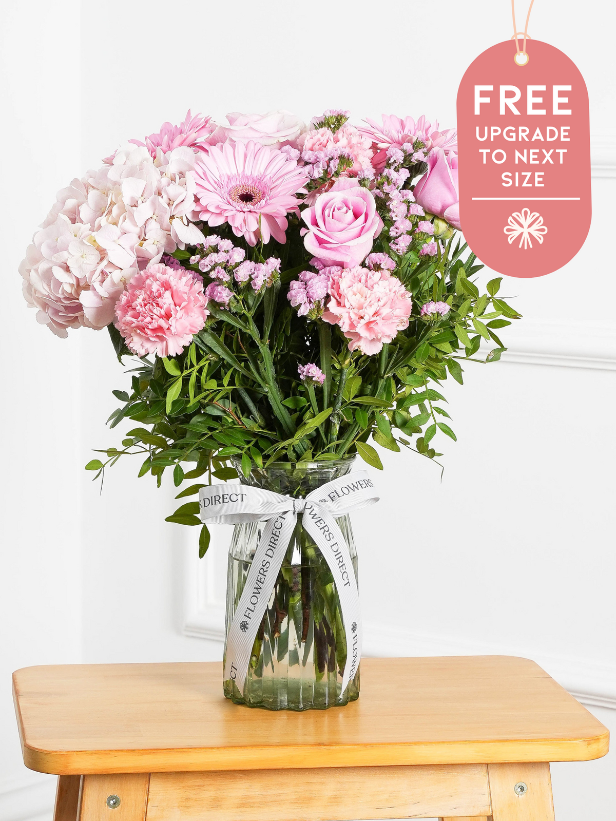 Sweetheart - Vase with Free upgrade to Next Size