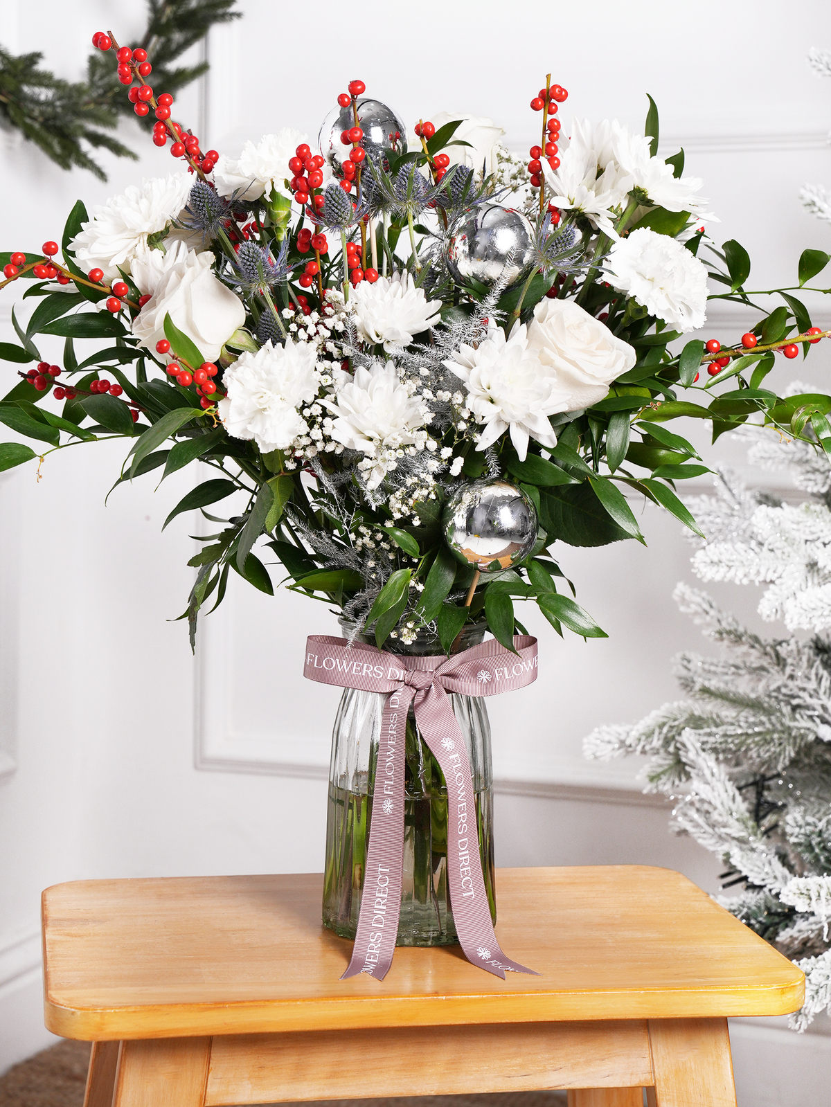 Pure Bliss Christmas Vase