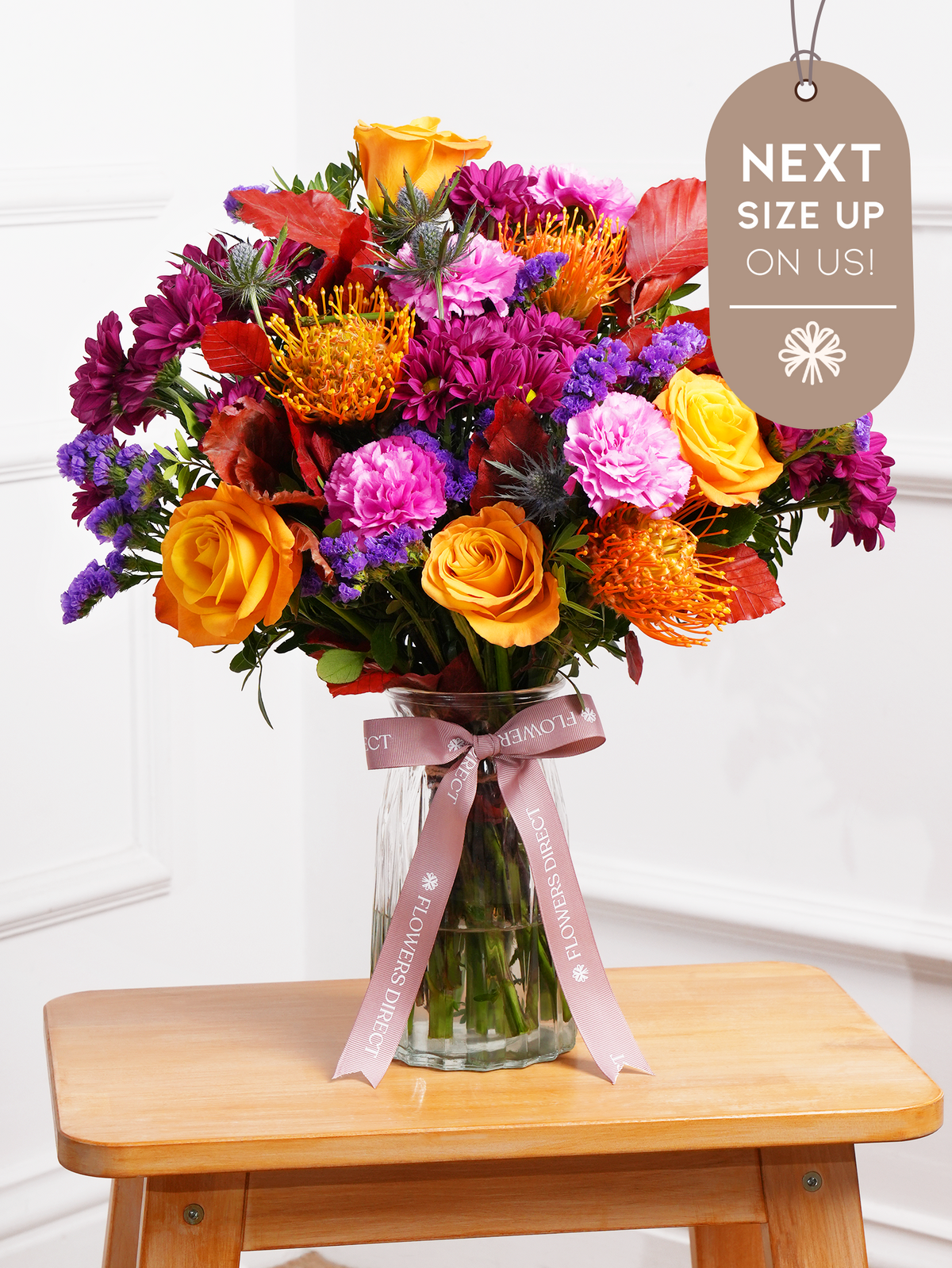 Crisp Meadow Vase Next Size Up – On Us!