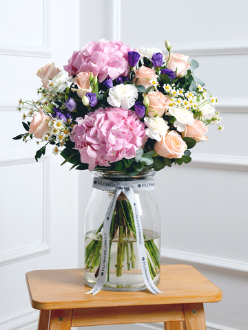 Sweet Pastel Large Vase