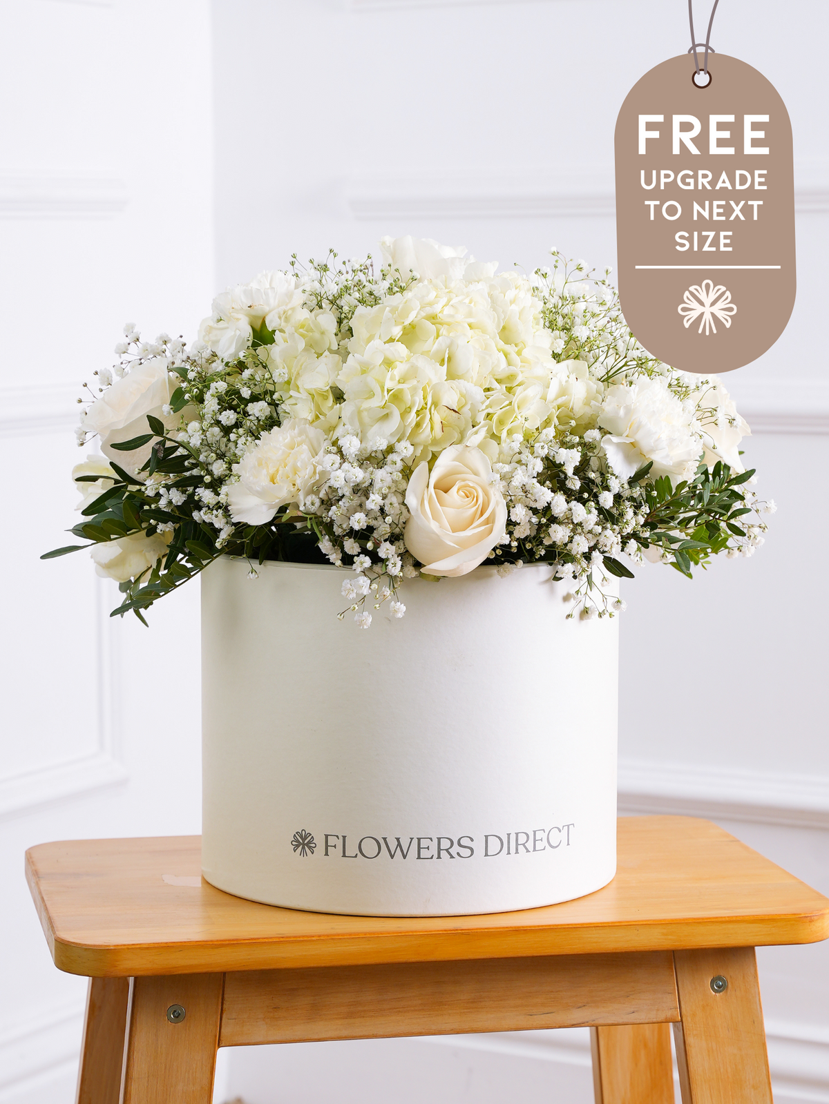 Pure Bliss - Hatbox with Free Upgrade to Next Size