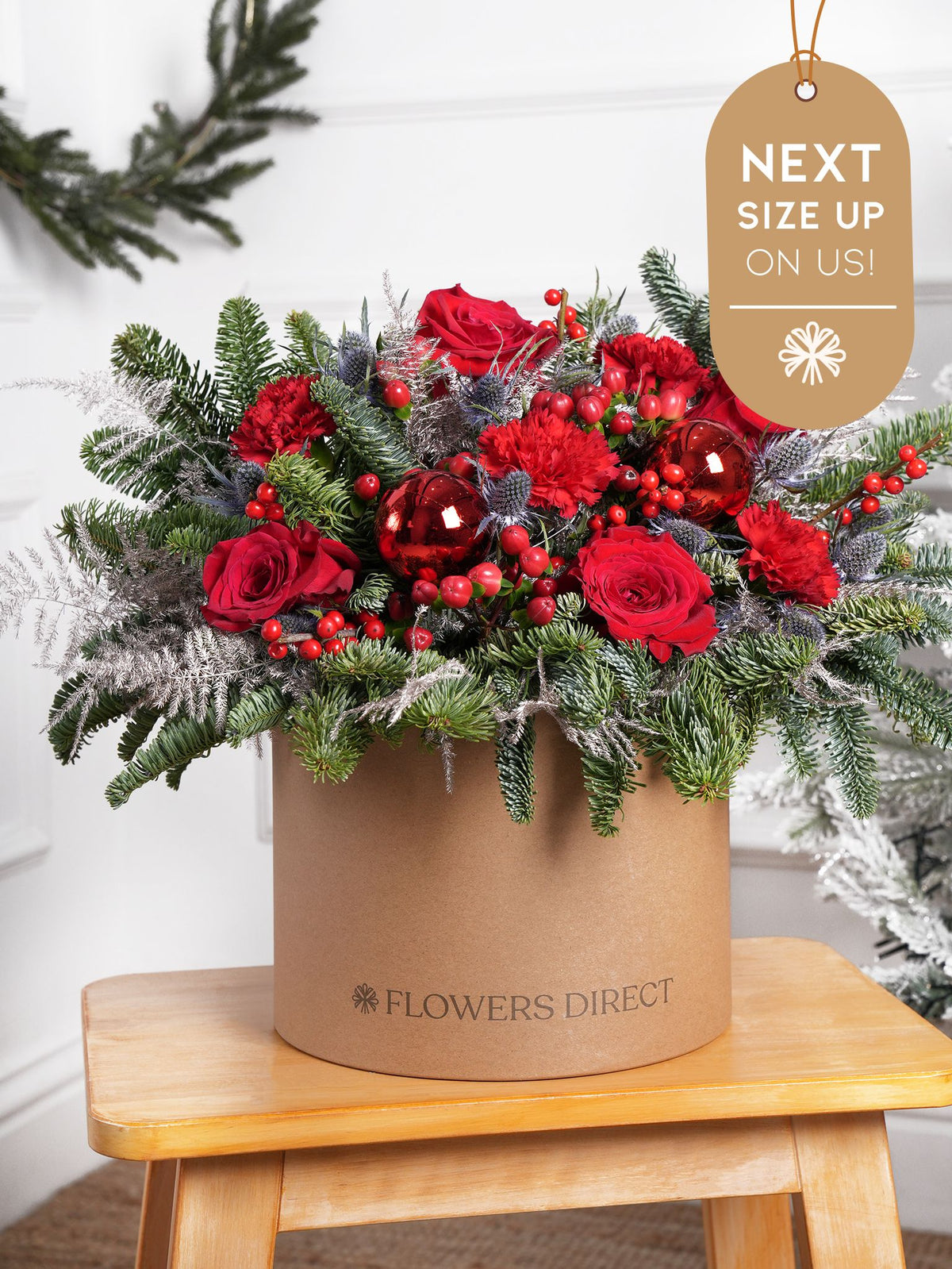 Berry Red Christmas - Hatbox Next Size Up – On Us!