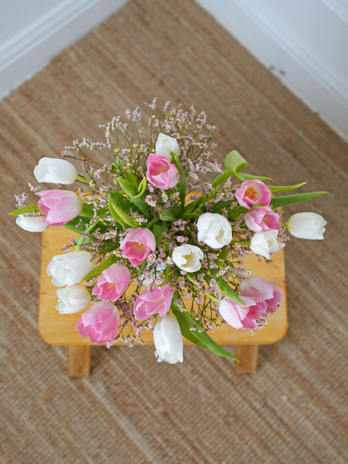 Mixed Tulips - Vase with Free Occasion Card