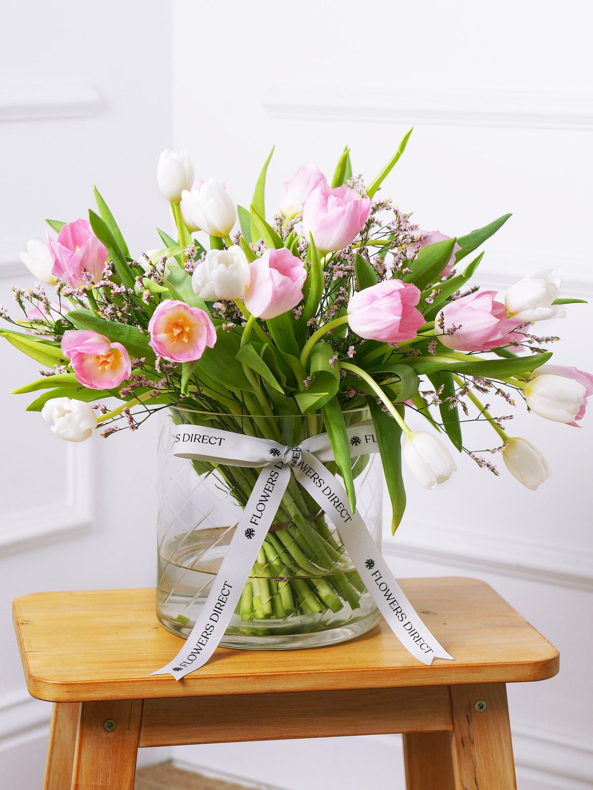 Women&#39;s Day Mixed Tulips - Vase