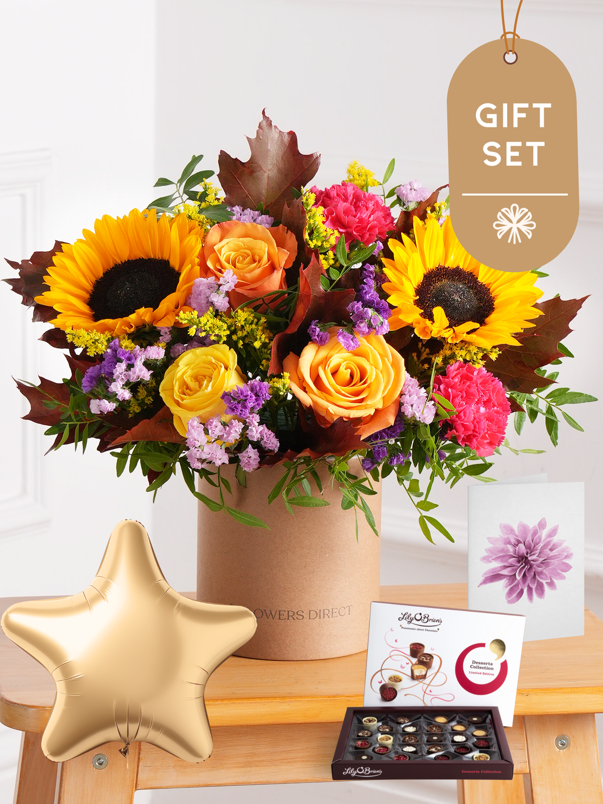 Autumn Charm Hatbox Gift Set