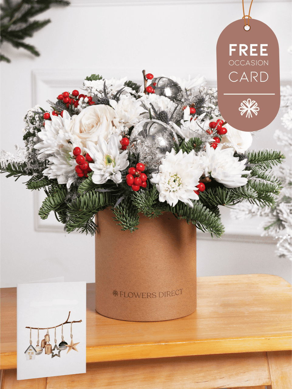 Pure Bliss Christmas - Hatbox with Free Occasion Card