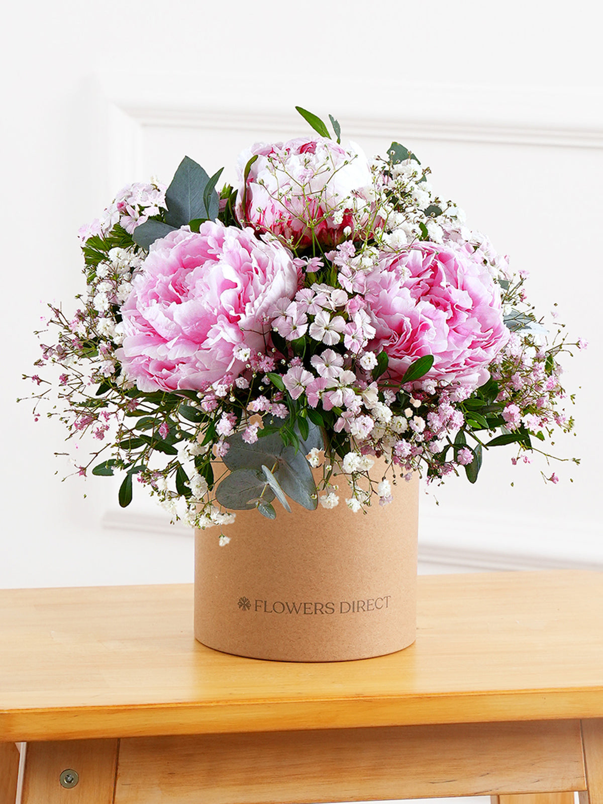 Pink Peony - Hatbox