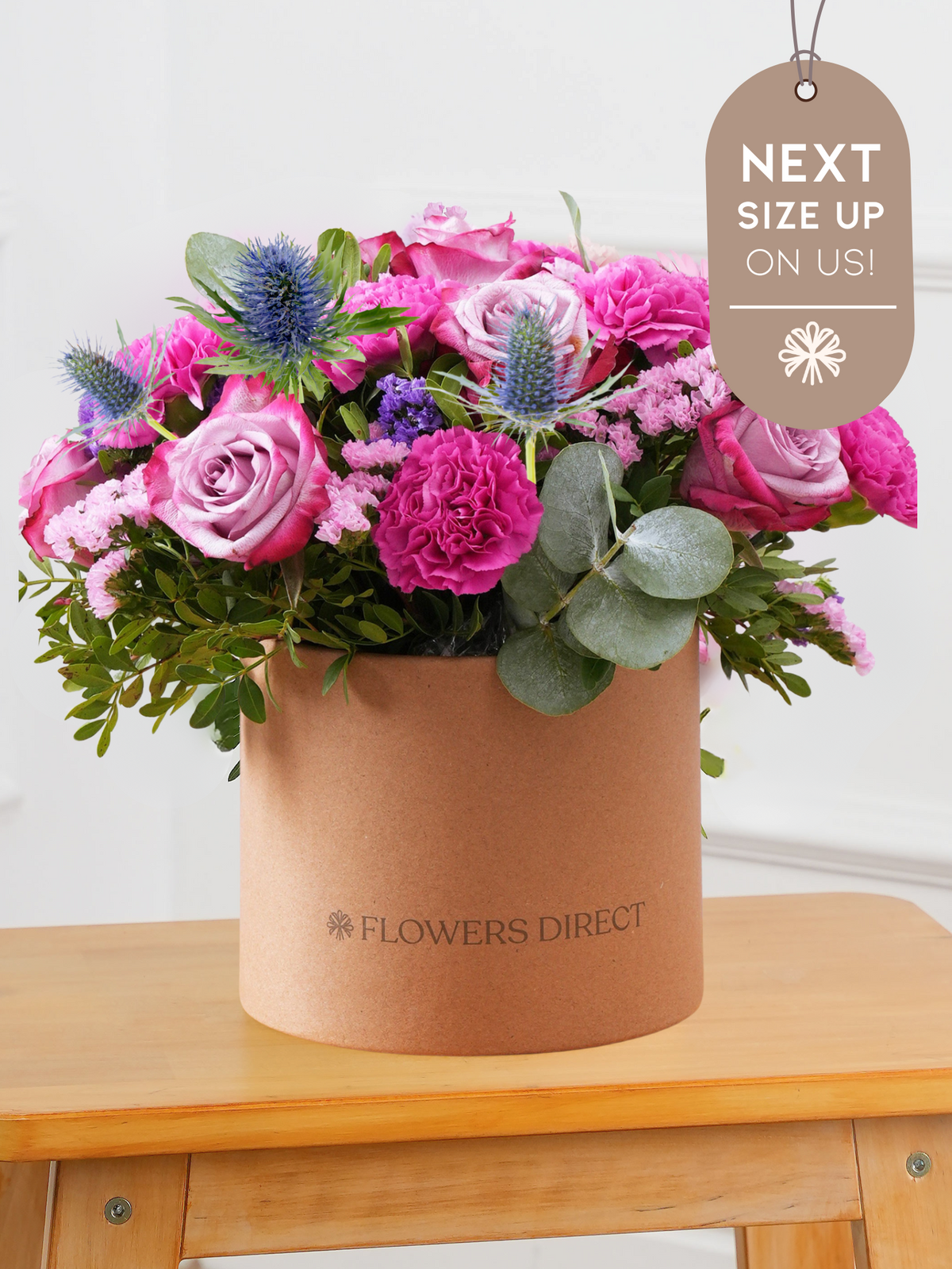 Purple Majesty Hatbox  Next Size Up - On Us!