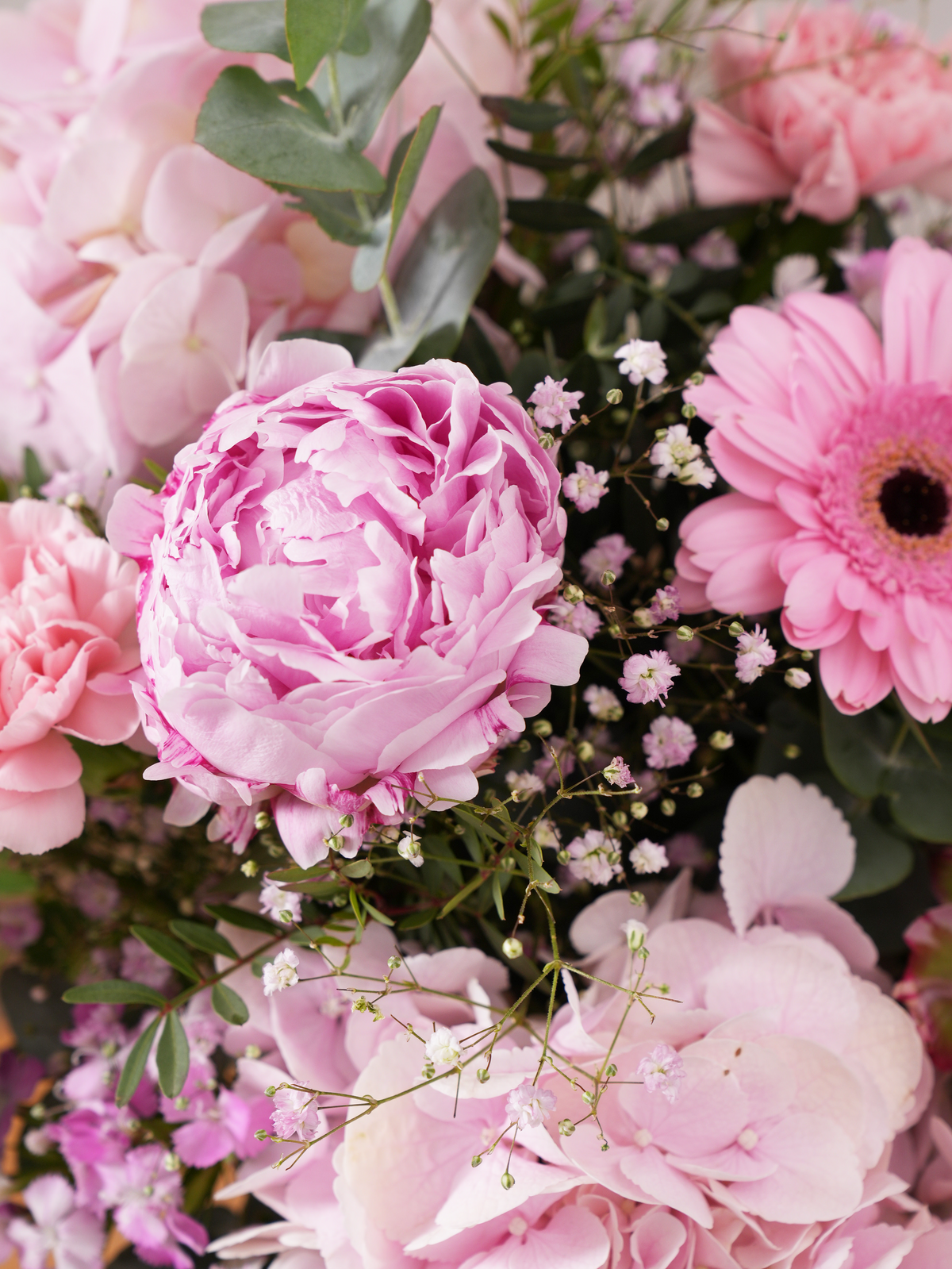 Sympathy Peony Sweetheart - Vase