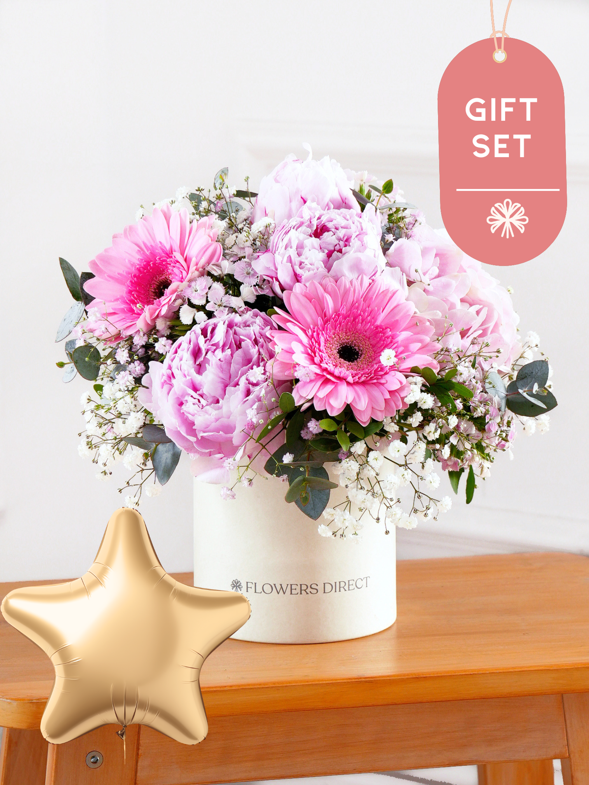 Peony Sweetheart Hatbox Gift Set